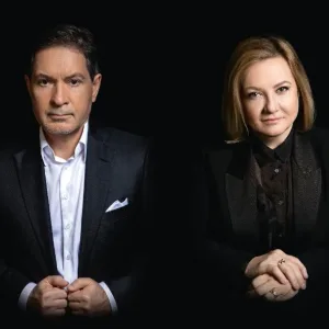 Андрей Безруков и Елена Вавилова
