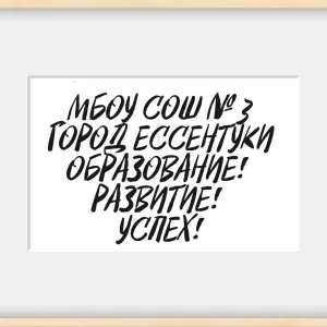 МБОУ СОШ №3 г. Ессентуки