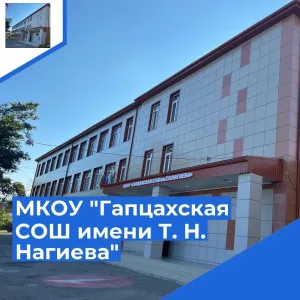 МКОУ "Гапцахская СОШ им. Т.Н.Нагиева"