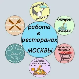 Вакансии. Общепит. Рестораны. Москва