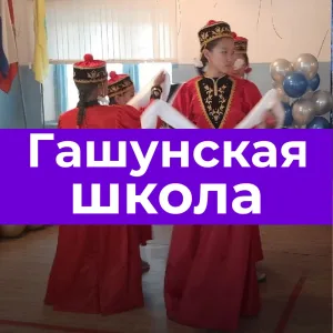 МКОУ Гашунская СОШ им.Очирова А.В.