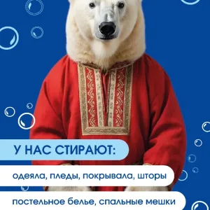 "Мишкина стирка" первая прачечная самообслуживания в г. Артеме